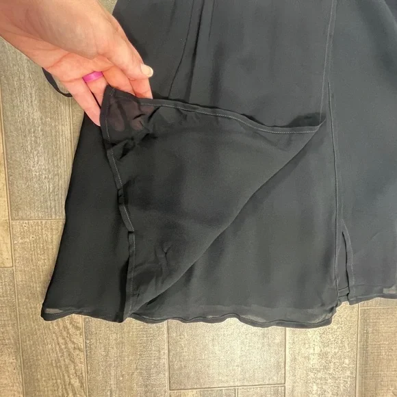 Reformation Otessa Black Mini Dress - Picture 6 of 14